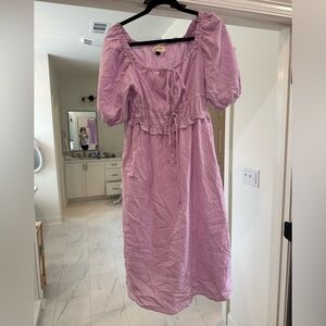 Lavender Midi Dress
